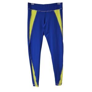 Sofibella Confidence Collection Womens Medium Legging Blue Yellow Small - Medium